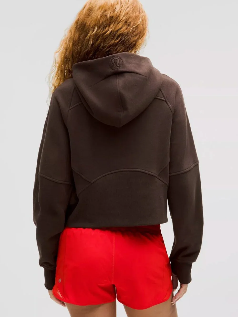 Lululemon Espresso Scuba Oversized Half-Zip Hoodie